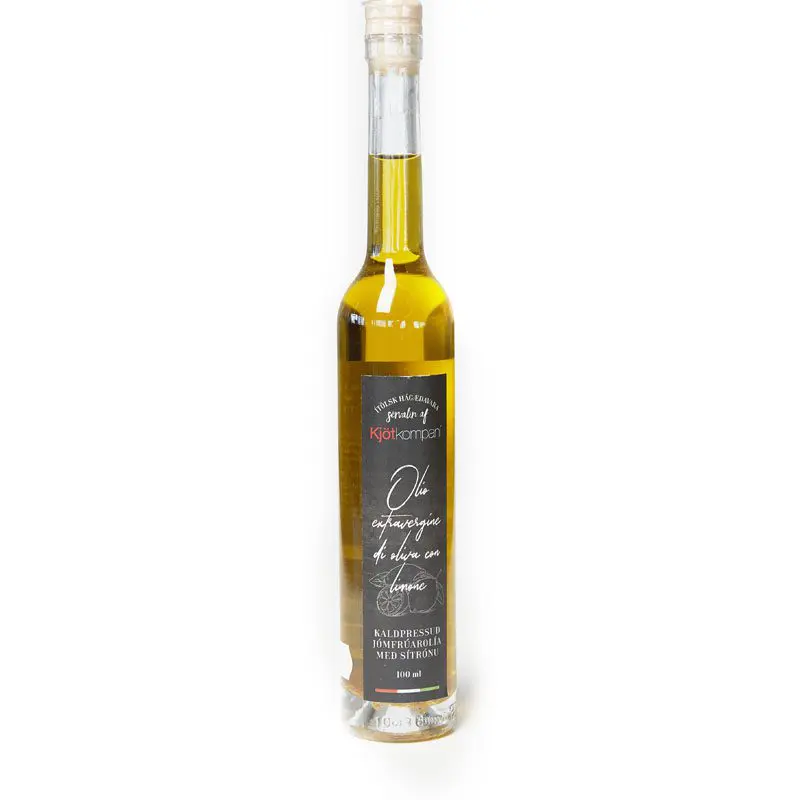 Kaldpressuð jómfrúarolía með hvítlauk 100 ml