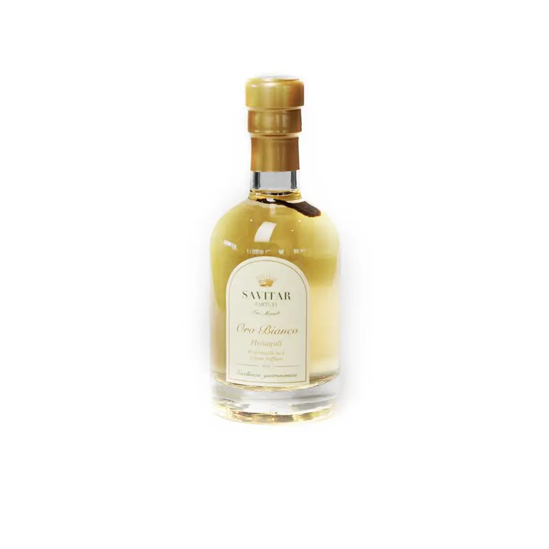 Kaldpressuð jómfrúarolía með hvítlauk 100 ml