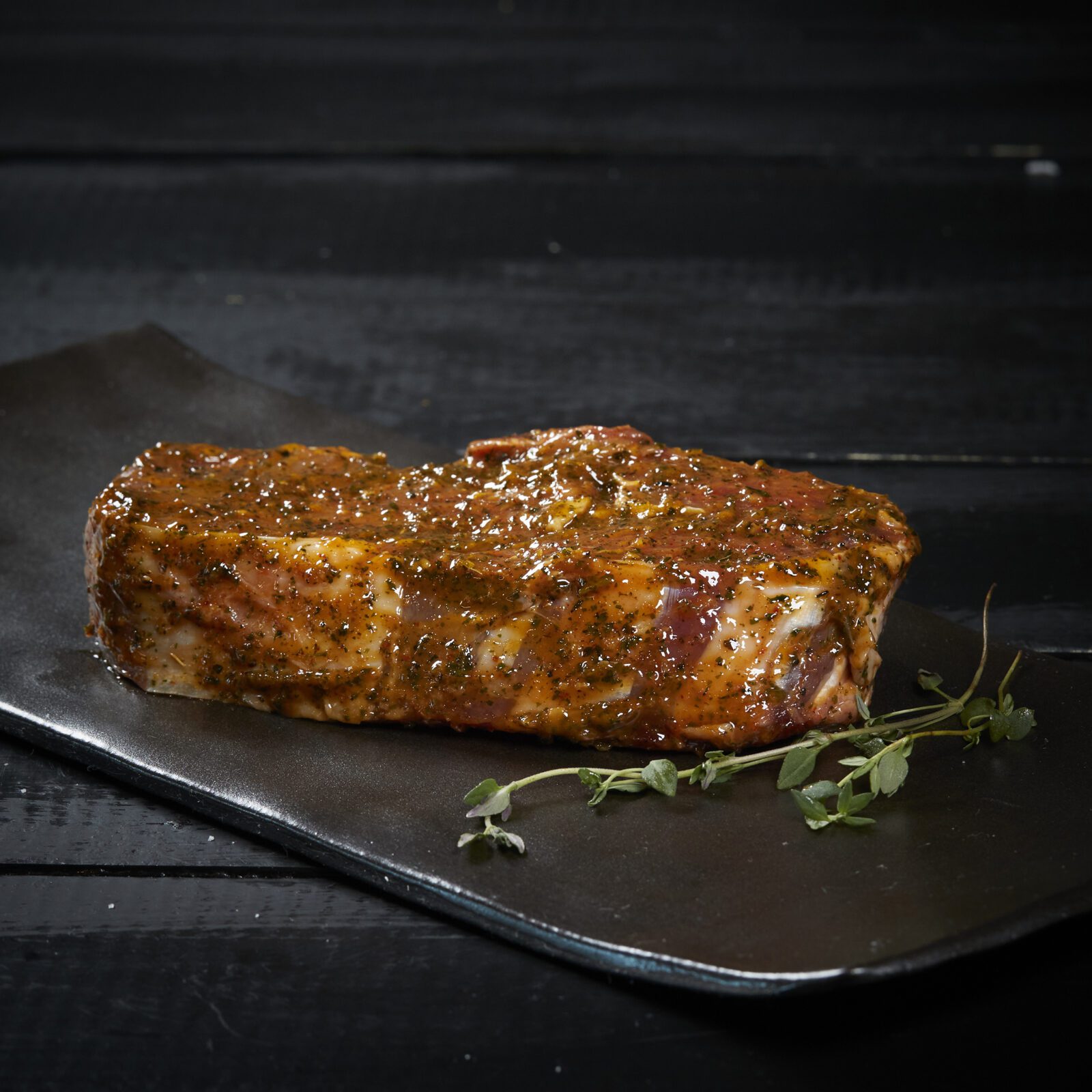 Nauta ribeye í piparkryddlegi