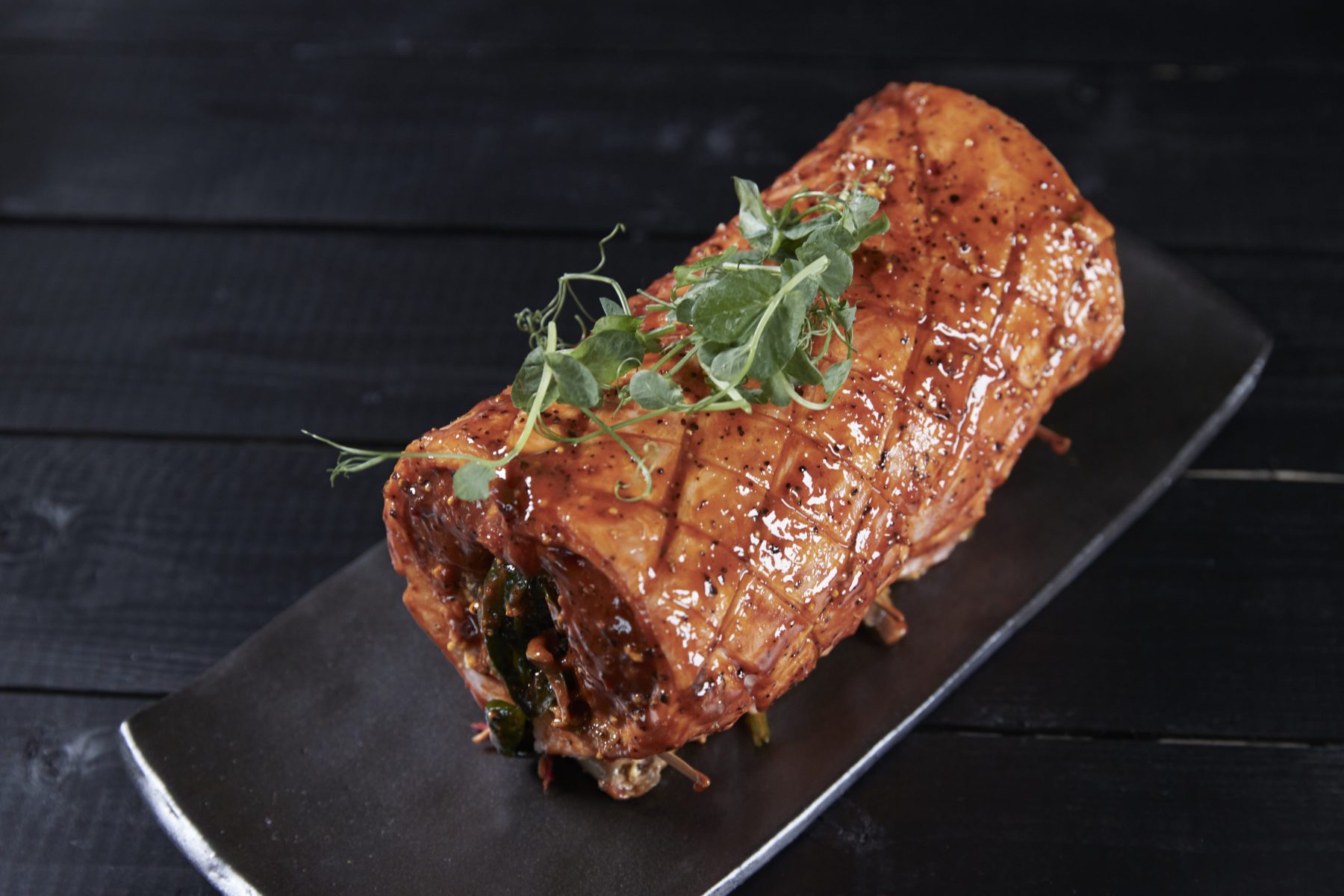 Lambahryggur úrbeinaður fylltur með villisveppafyllingu ca 1 kg