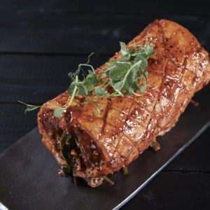 Lambahryggur úrbeinaður fylltur með villisveppafyllingu ca 1 kg