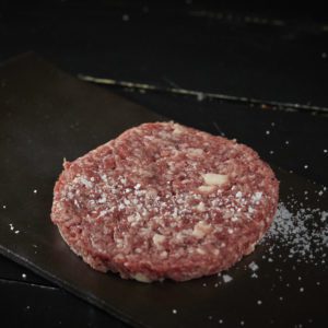 150 gr Piparosta hamborgari með brauði