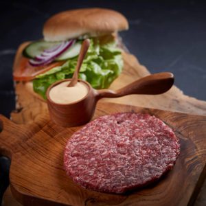 #12 115 gr hamborgari með öllu