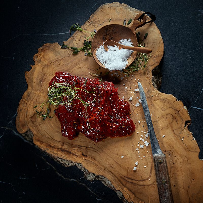 #2 Nauta mínútusteik í pipar kryddlegi