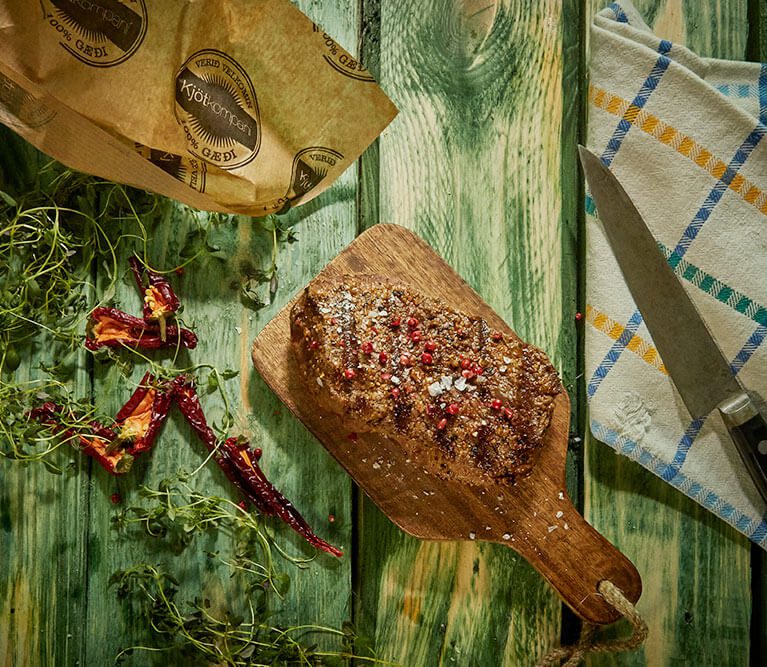 #2 Nauta mínútusteik í pipar kryddlegi