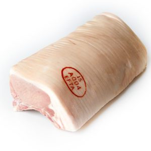 Grísahryggur með puru