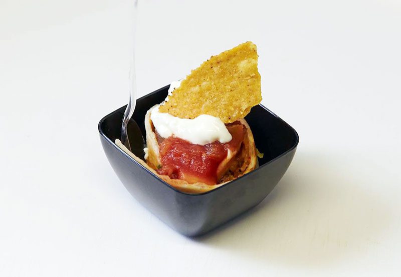 Miniborgari með bacon