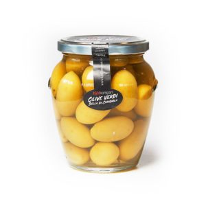 Grænar ólífur 580 gr