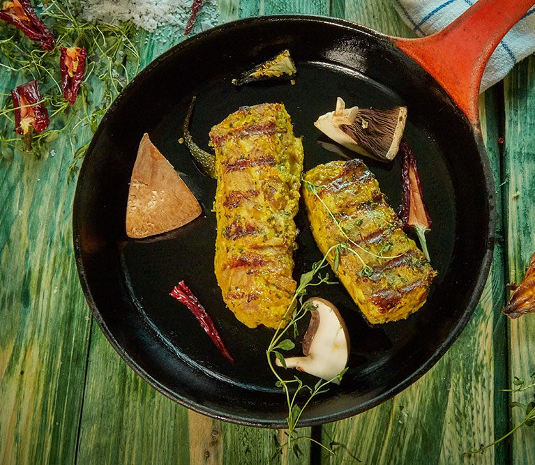 #10 Lamba ribeye í villtum hvítlauk