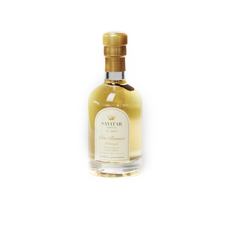 Kaldpressuð jómfrúarolía með hvítlauk 100 ml