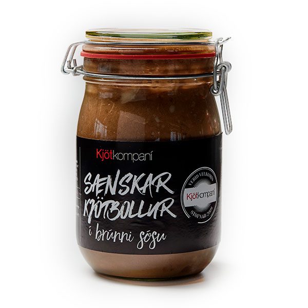 Sænskar hakkbollur í brúnni sósu 1 kg