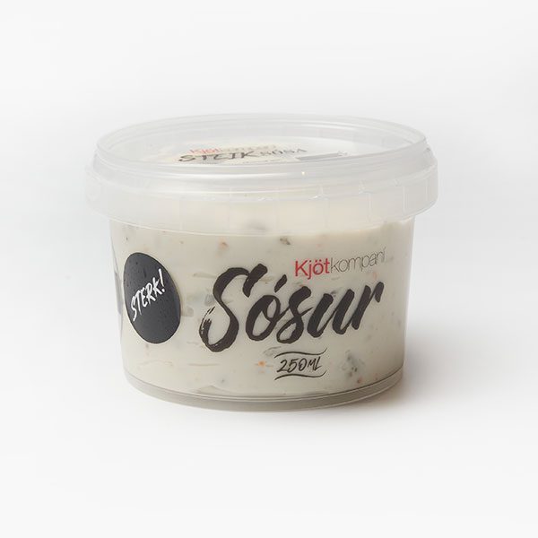 Steiksósa (sterk) 250 ml.