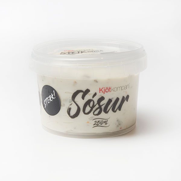 Steiksósa (sterk) 250 ml.