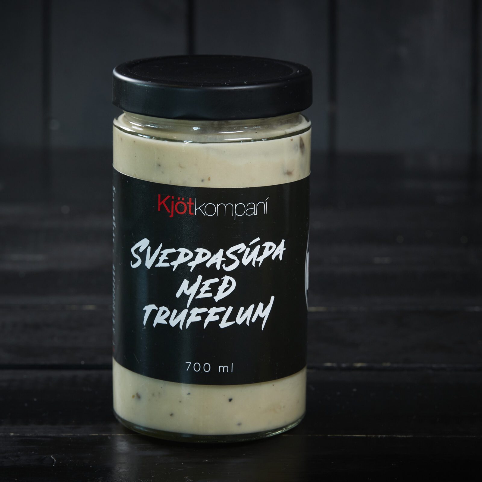 Sveppasúpa með trufflum 1L