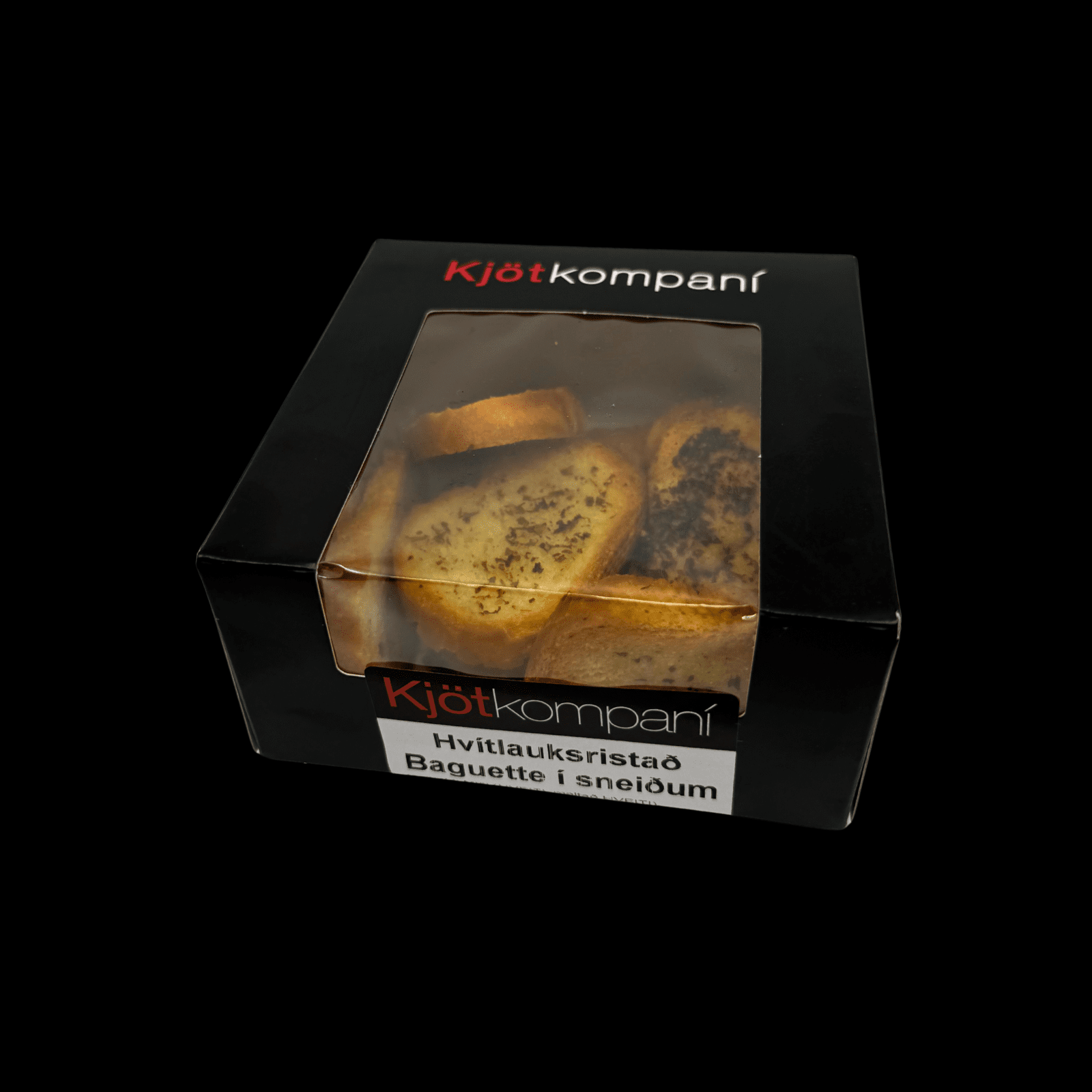 Hvítlauksristað baguette í sneiðum