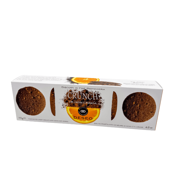 DESEO Biscotti Cocoa and Orange Crunch 115g