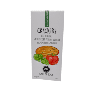 DESEO crackers með tómat og basil 120g